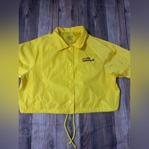 Jacket Simpsons Cropped Track Jacket/Windbreaker